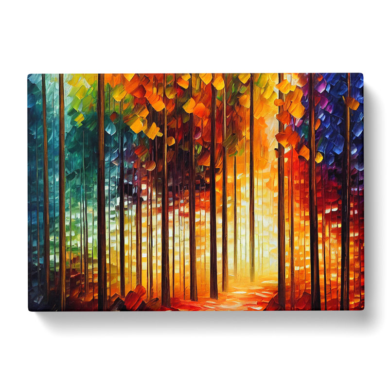 Shimmering Forest Vol.2 - Wrapped Canvas, 50cm H x 76cm W x 3cm D