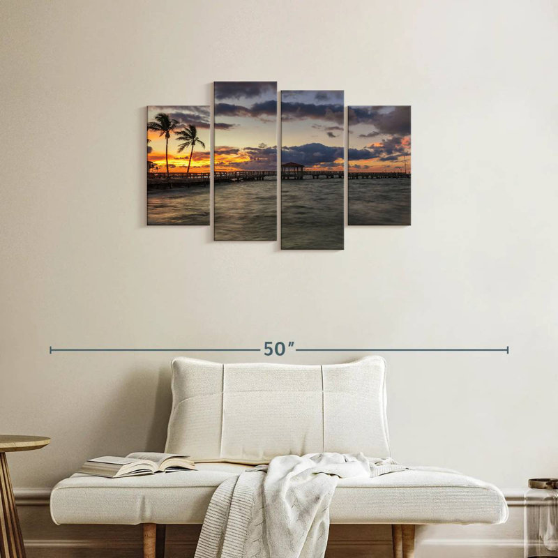 Gillard Key West Twilight Gillard, 22" H x 36" W