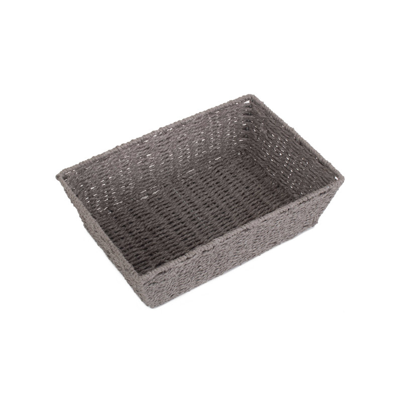 Farnhamville Paper Rope Storage Tray Basket
