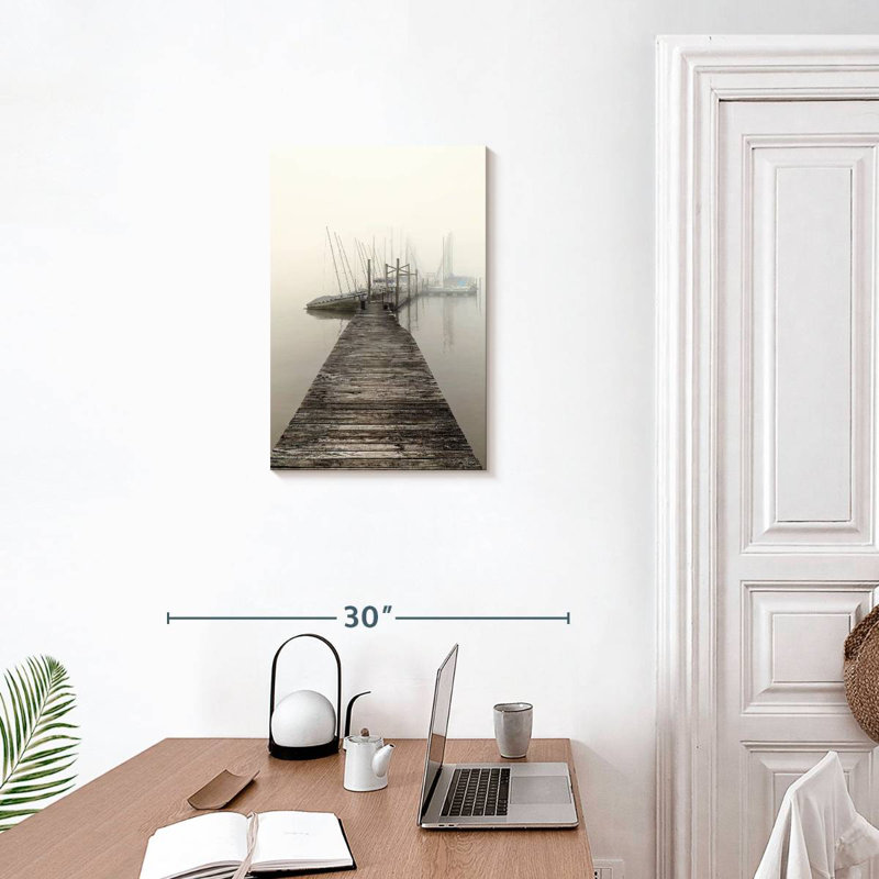 Brouillard Mehar Harbor, H 24 po x l 16 po