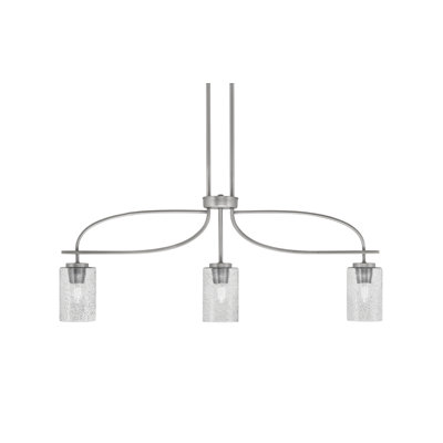 Luminaire pour îlot de cuisine 3 lumières Cavella