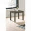 Ensemble de tables basses 3 pièces en gris foncé - Style contemporain classique