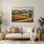 Farm Rolling Hills Grey Metal Wall Art-1039562257