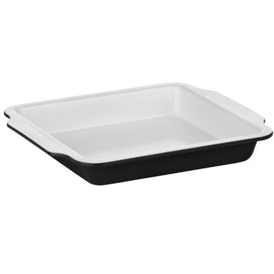 Symple Stuff Ecocook Square Steel Baker Bakeware
