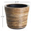 Wrapped Dry Basket Planter 17.75"-1516678594