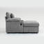 Chaise moderne surdimensionnée avec repose-pieds-1556340454