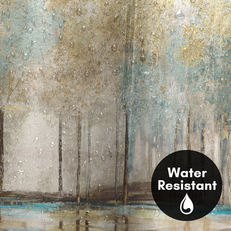 Rideau de douche Botanical Woodlot I par PI Creative Art