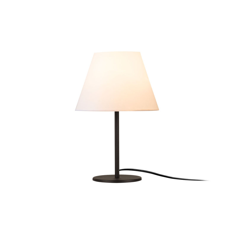 Lampe de table 18,9 po Parish, Noir, Blanc