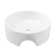 Monaco 15.75" Round Console Sink with Faucet Mount, White Basin