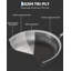 ZACOO Non-Stick Stainless Steel Paella Pan with Lid