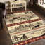 7 pi 10 po Tapis en polypropylène crème X 3, pour les taches et la décoloration, pour les espaces d'entrée