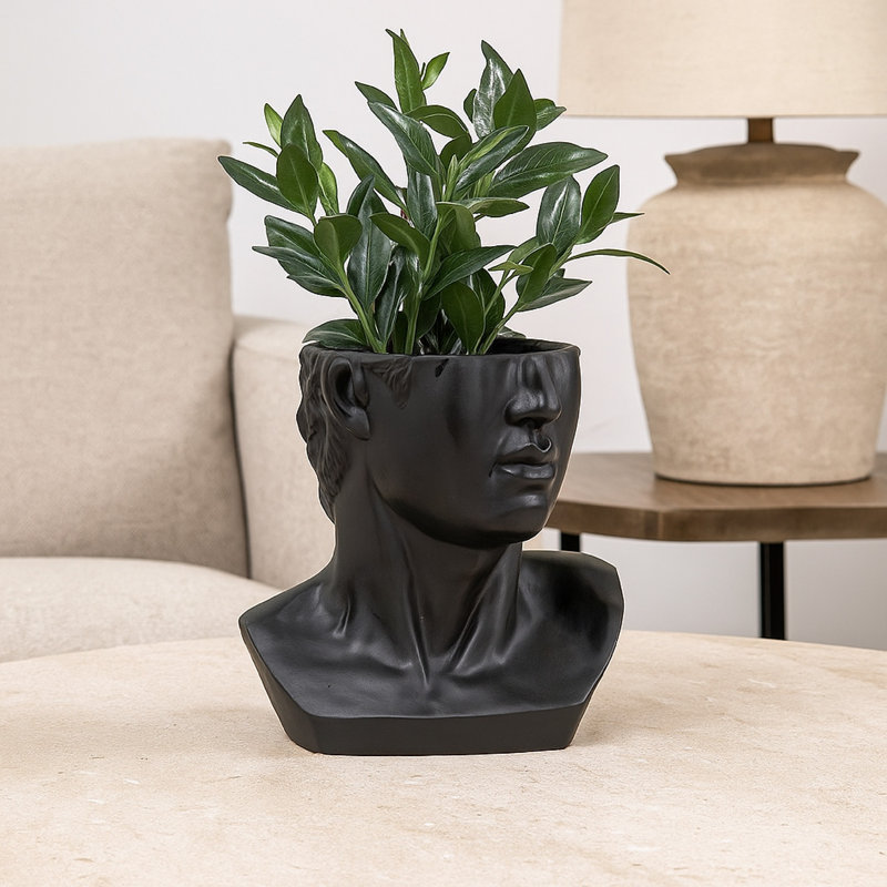 Pot de fleurs Kylz, Noir