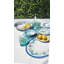 Verre à boire en acrylique Contrast - turquoise - 21,6 oz - ensemble de 6-121972360