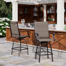 Mirissa Powder Coated Steel Outdoor Stool
