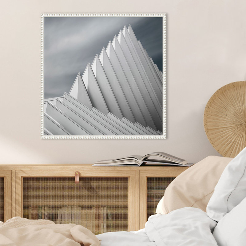 «Agtam A» par Gilbert Claes, reproduction d'art sur toile encadrée, H 22 po x l 22 po