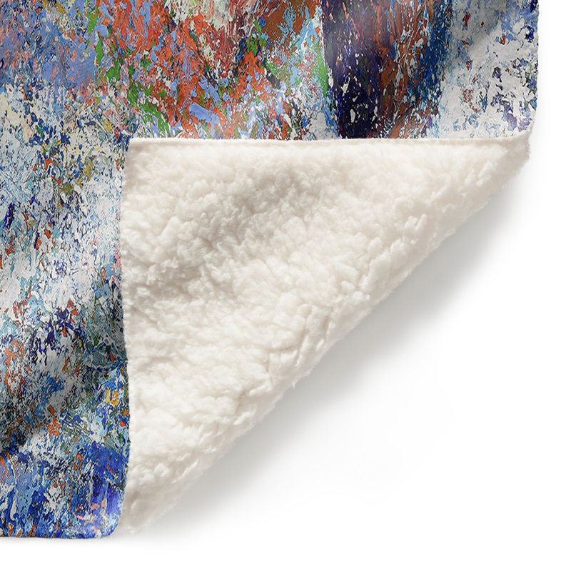 Couverture sherpa doux the sun, l 51 po x L 60 po