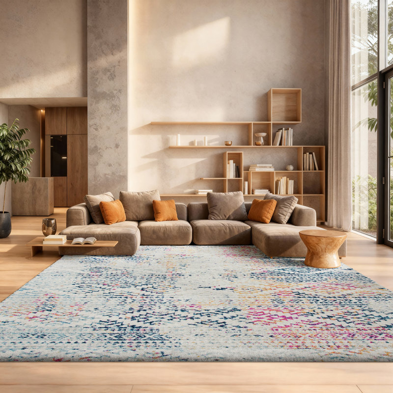 Sachiko Performance Geometric Rug, Rectangle 8' x 10'