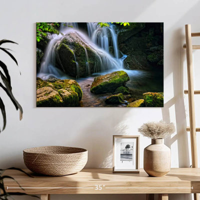 Alvord Rocks Under The Waterfall