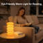 5-Tier Stacked Bubble Opal Glass Table Lamp with Dimmer & Colour Temperature Control-123049283