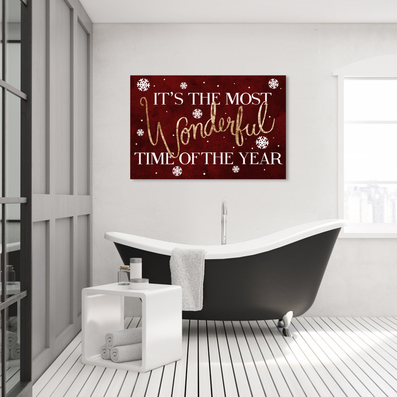 «Wonderful Time» - Impression sur toile, Toile tendue, H 30 po x l 45 po