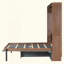 Lit escamotable avec bureau escamotable Murphy-1444920378