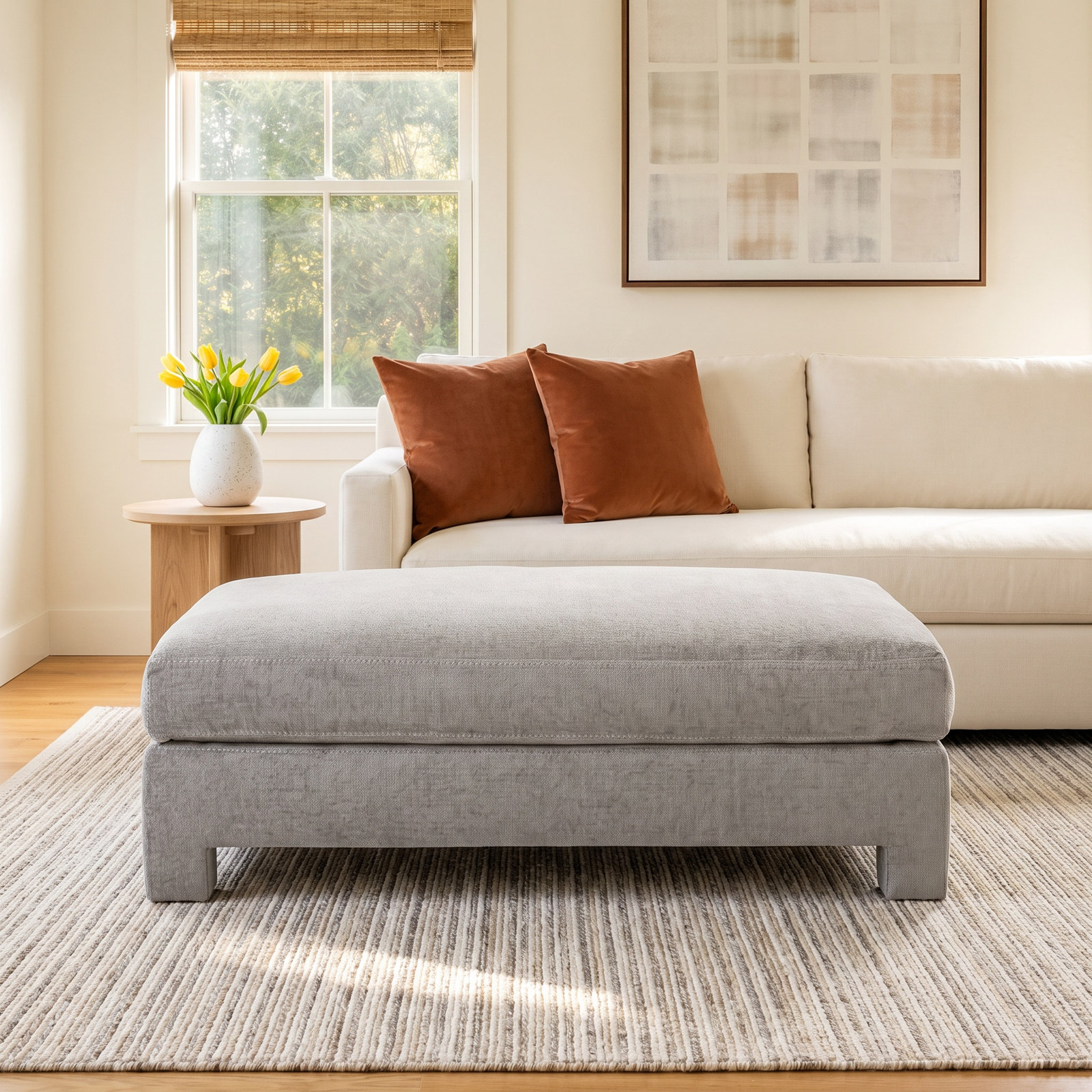 Mily 52" Ottoman