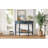 Farmhouse Half Moon Console Table With Drawer & Shelf,Sofa Table For Entryway,Living Room, Hallway And Foyer-128993960