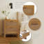 Solid Wood 51cm W 2 - Drawer Chest of Drawers-124338541