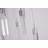 12-Light Chrome Dimmable LED Chandelier With Clear Crystals