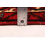 Tapis noir et rouge Andelz 4 pi 8 po x 6 pi 11 po