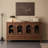 Brown Solid Wood Sideboard