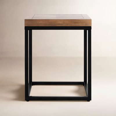 Lenes Solid Wood End Table