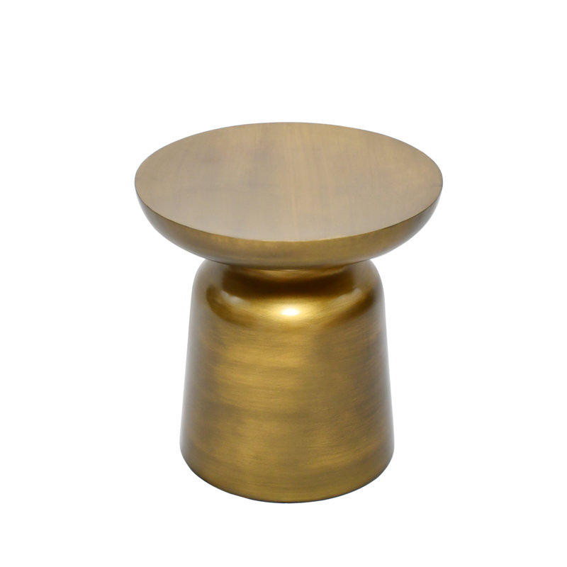 Debe Side Table Brass Antique , BRASS ANTIQUE
