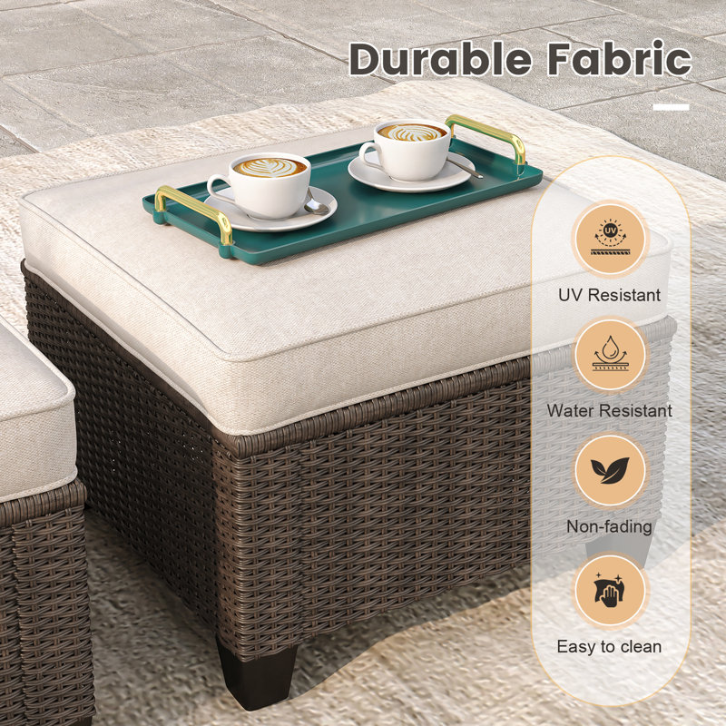 Ensemble de couverture pour patio 7 personnes, Sable
