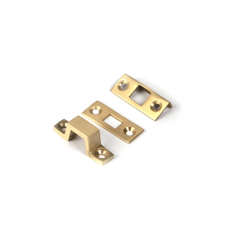 Universal Satin Brass 4" Bolt