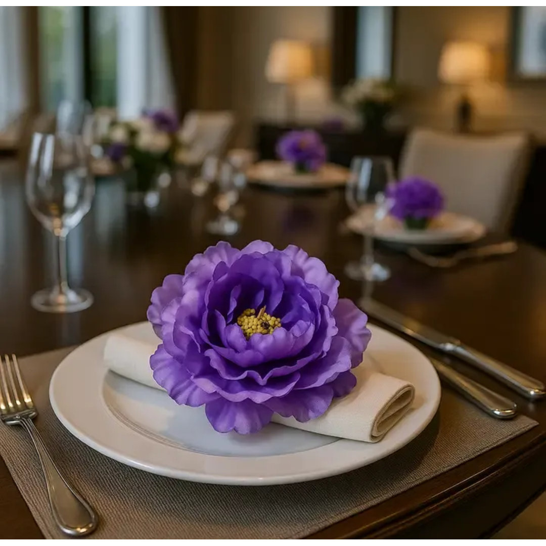 Linen Napkin Ring (Set of 4) Fennco Styles 