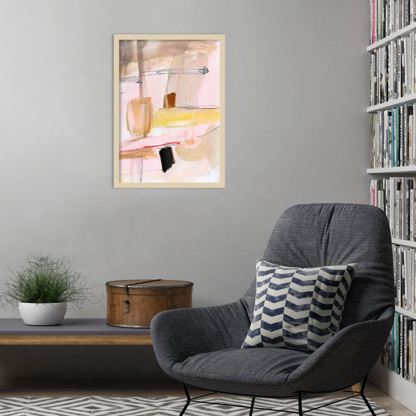 Cleve "Summer Dream" Print by Dan Hobday, Brown, 25" H x 18" W