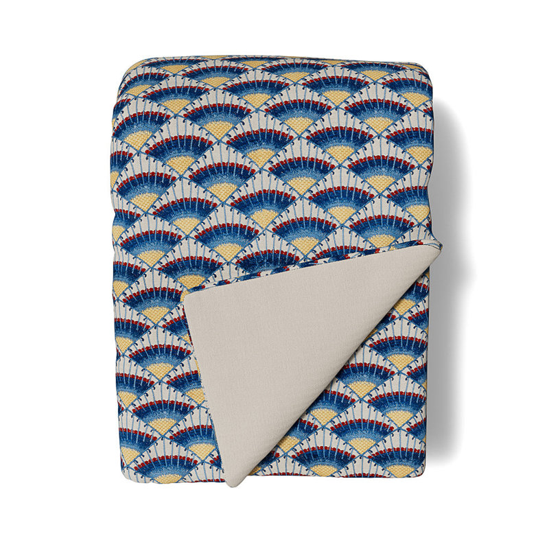 The Met x Ann Gish Maiolica Padded Throw
