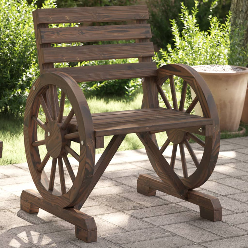 Pande Outdoor Lounge Chair, Dark Brown
