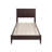 Amandah Low Profile Solid Wood Panel Bed-1063239665-1063239672