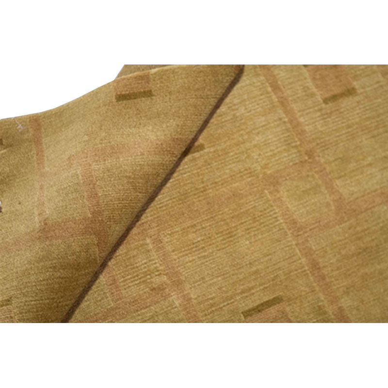 Hand-Knotted High-Quality Gold Area Rug