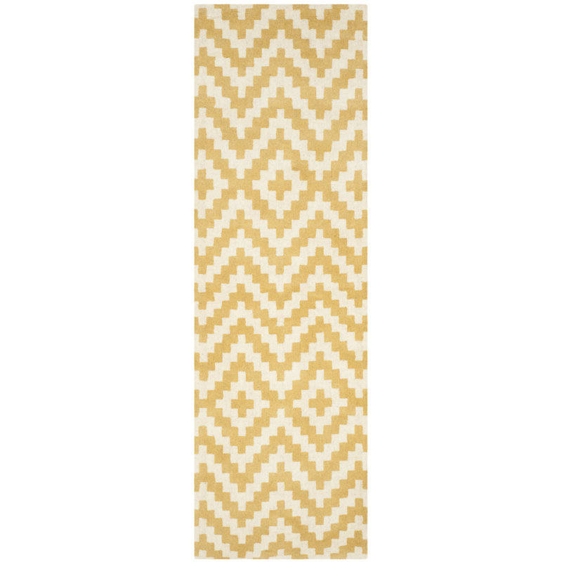 Sanyla Hand-Tufted Wool Herringbone Area Rug, Tapis de couloir 2 pi 6 po x 8 pi