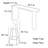 Small high bar table and chair-110831981