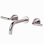 Cigno Wall Mounted Bathroom Faucet with Drain Assembly