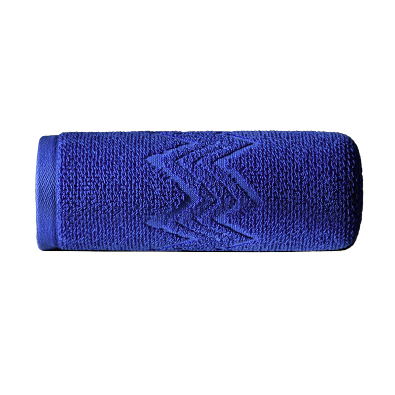 Serviette de toilette épaisse et douce pour la salle de bain, serviette en polyester à séchage rapide pour la maison et le cadeau, bleu 29,1 x 13,7 po
