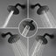 Douche Faucent avec valve brute