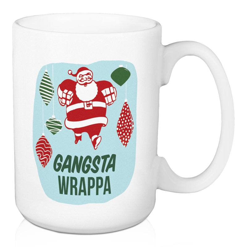 Grande tasse à café gangsta wrappa Cavazos