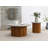 Chumenti End Table with Faux Concrete Top
