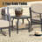 Tamarin 3 Pieces Outdoor/Indoor Aluminum Patio Club Conversation Seating Group With Sunbrella® Cushions And Side Table