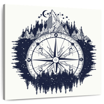 Senne Mountain Forest Compass